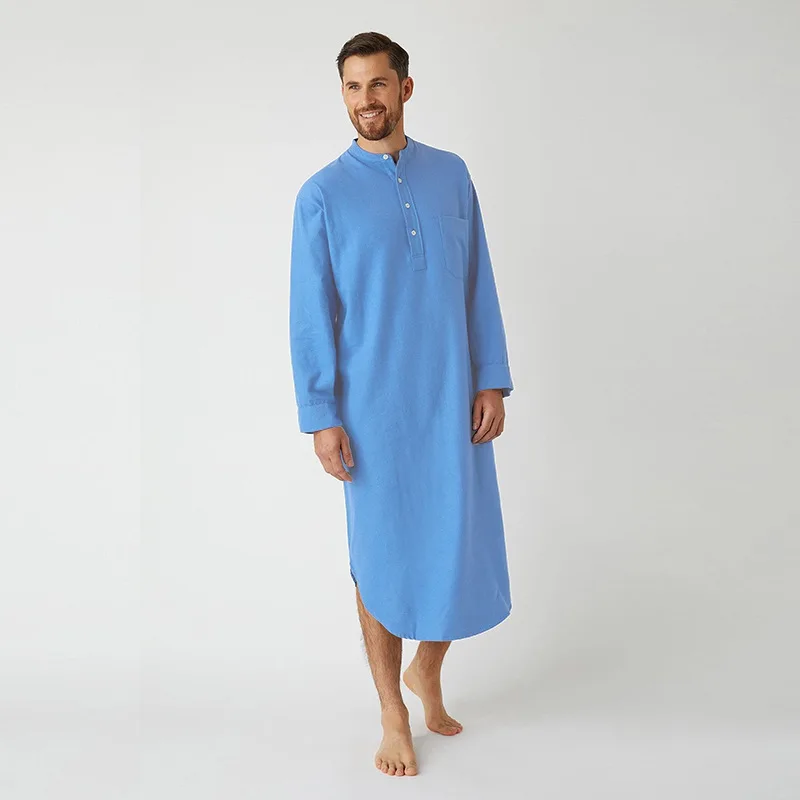 Long Shirts for Men, Muslim Robe, Long Sleeve, Arab Shirt