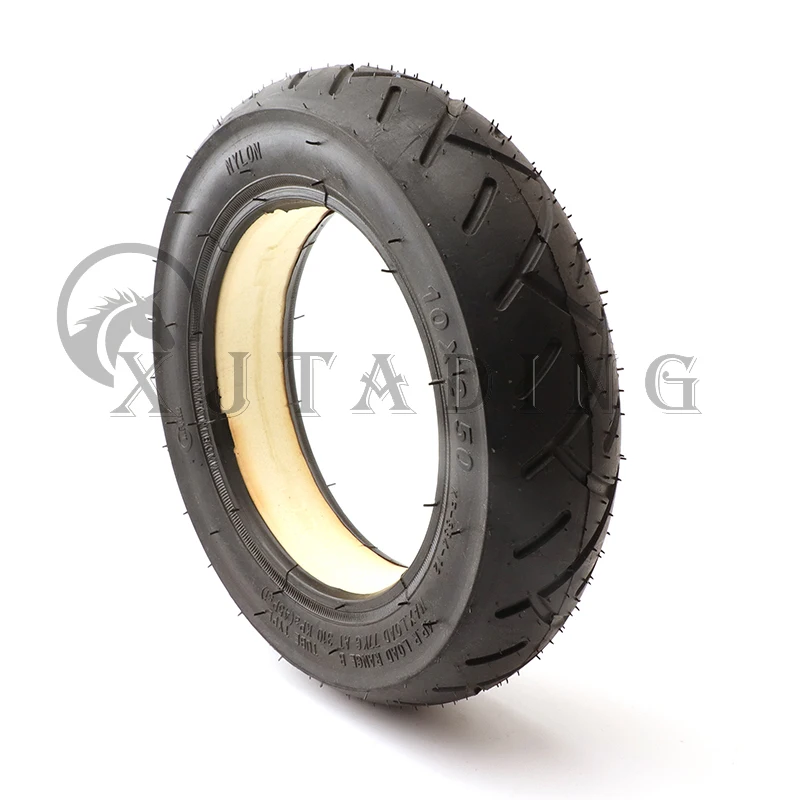 10x2.50 Tubeless Solid Tire for 10 Inch Folding Electric Scooter Quick 3 ZERO 10X Inokim OX Razor
