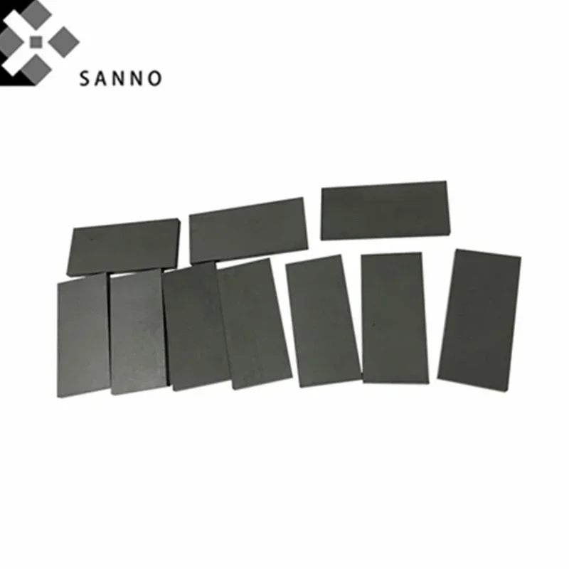 Boron carbide ceramic chip b4c ceramic plates 50x50x8mm / 30x30x8mm hexagon industrial abrasive sheet ceramic bulletproof plate