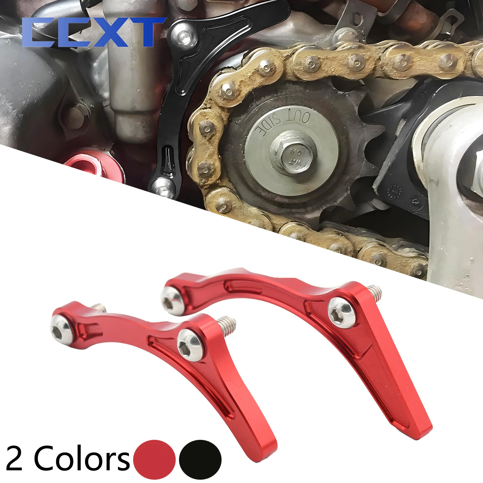 Motorcycle CNC Saver Case Chain Sprocket Cover For Honda CRF CRF250R CRF450R CRF250X CRF450X 2002-2020 Dirt Bike Universal Parts