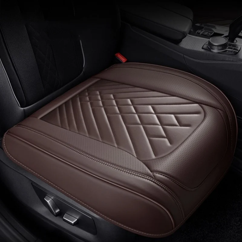

Кожаный чехол на автомобильное сиденье, роскошная защитная подушка для переднего сиденья для SEAT Ateca, Cadillac K7, Passat B8, Mazda CX5, JAC T9, Fiat 126P