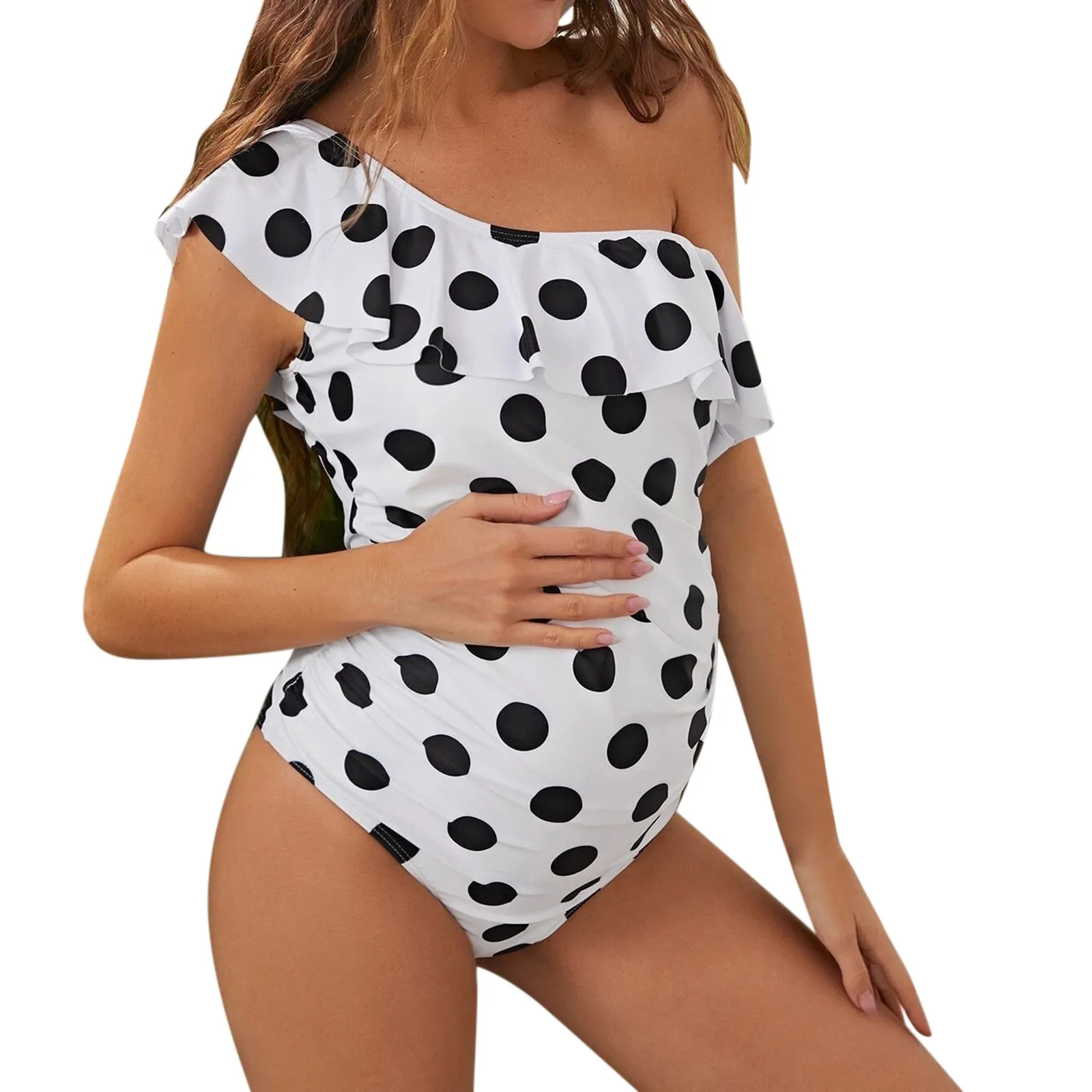 Kismama swimwear Feldörgöl Általános alany Akta Fürdőtrikó 2025 Általános alany Boltváll swimwear kismama Horderő bikin Áztatás suits part monokini