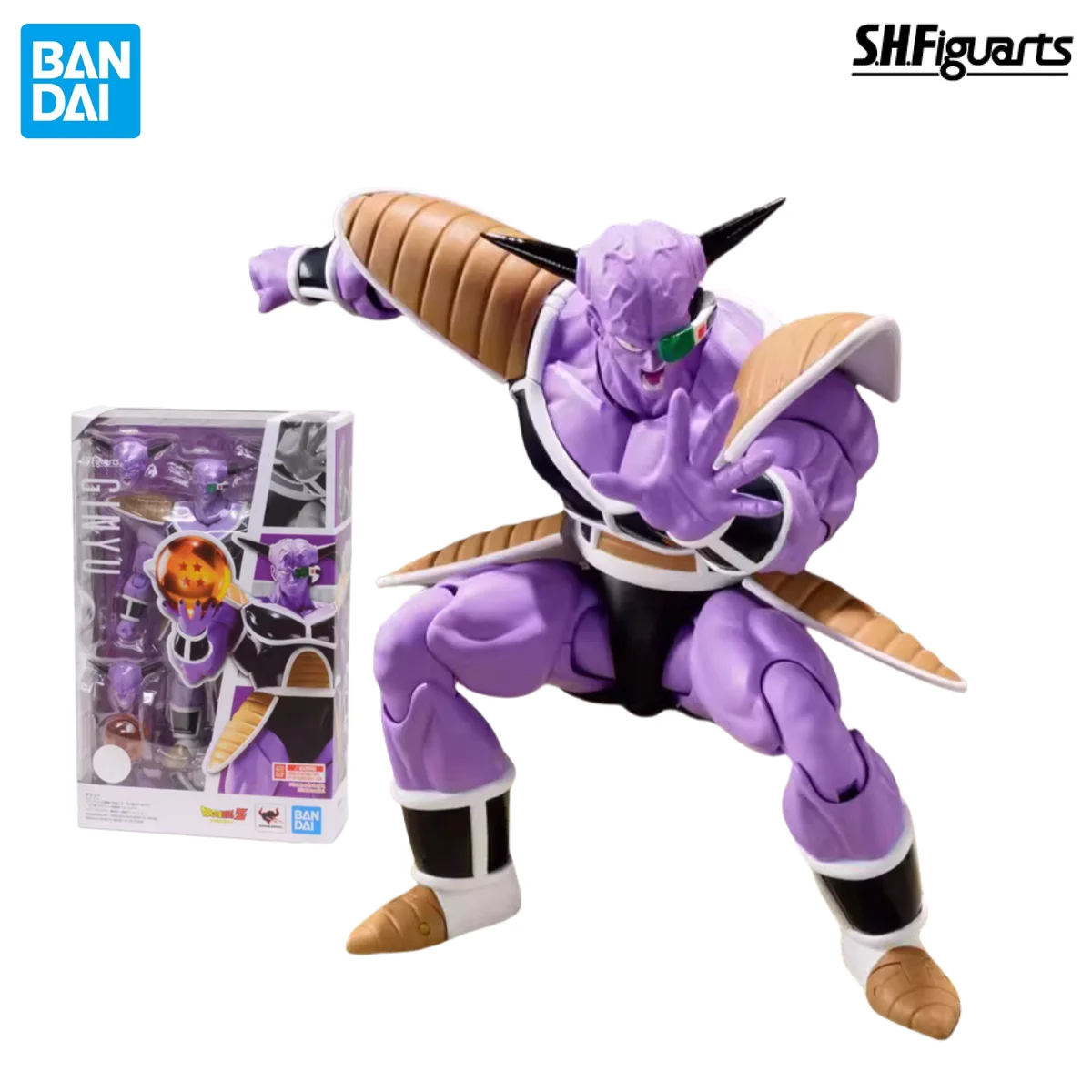 

In Stock BANDAI S.H.Figuarts Original Dragon Ball Z Ginyu Force Ginyu Four-Star Dragon Ball Anime Action Figure Toy Gift for Kid