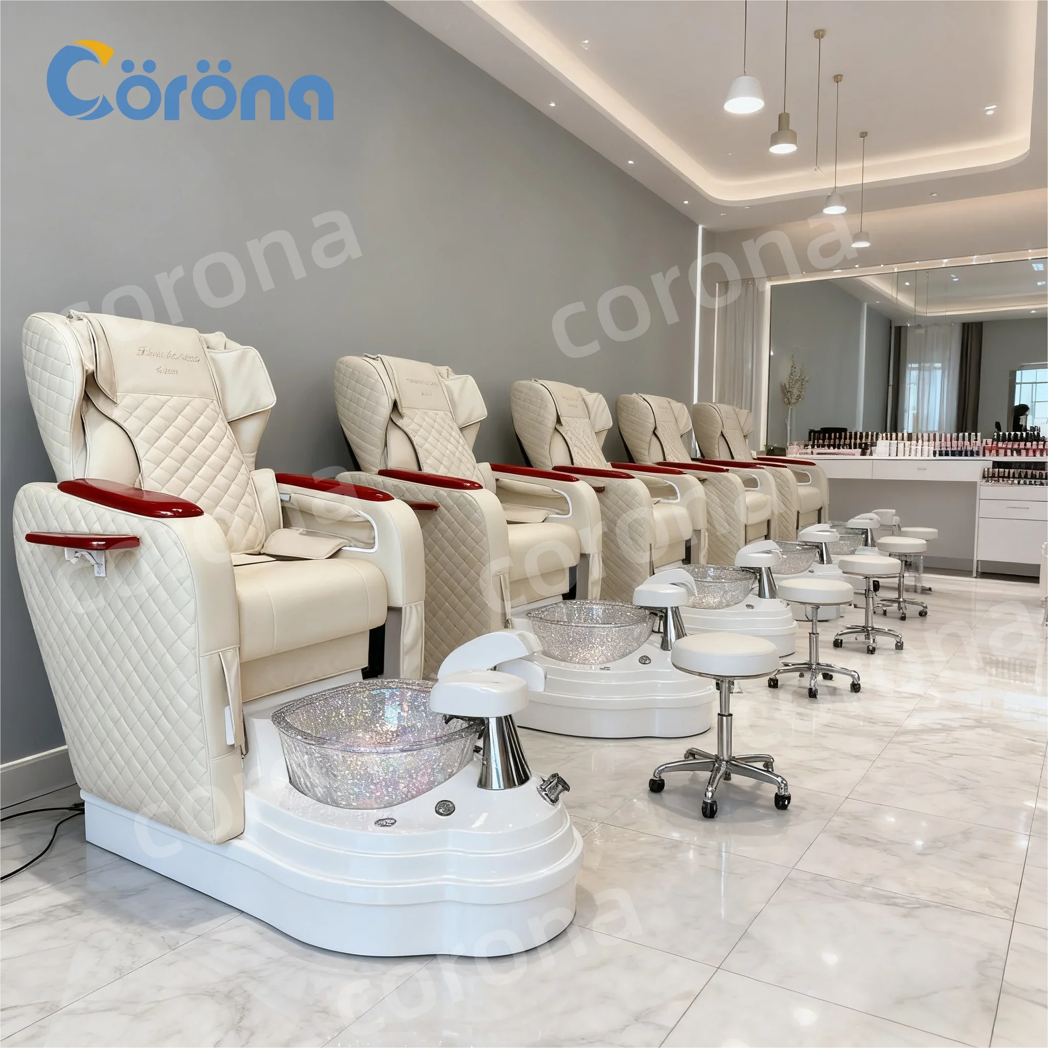 Pedicure Chair With Massage Luxury Pedicure Spa Massage Chair For Nail Salon High Quality Pedicure Spa Chair for Pedicure