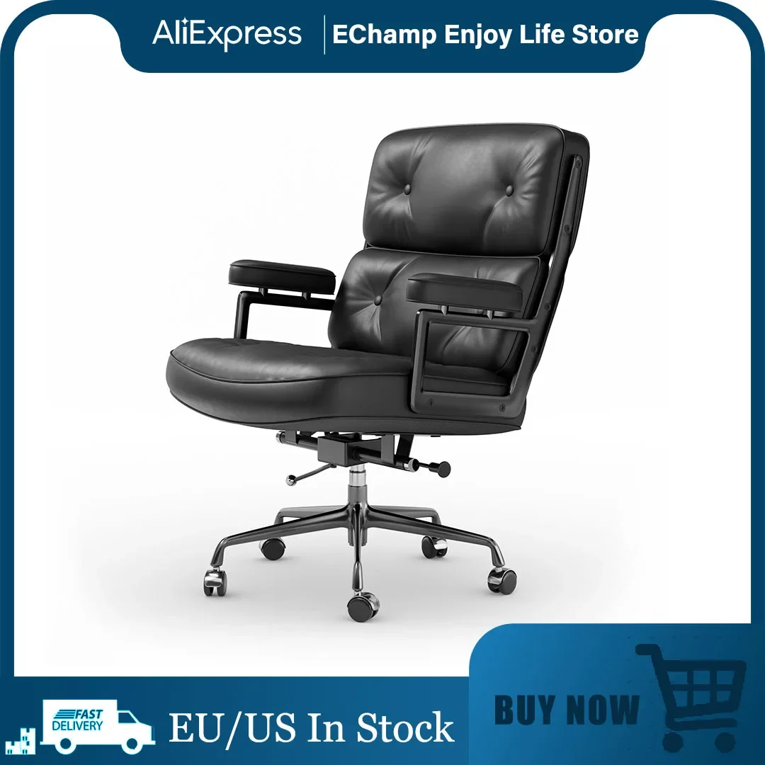 Genuine Leather Lobby Office Computer Chair Home And Office Executive Desk Chair Office Chair Furniture