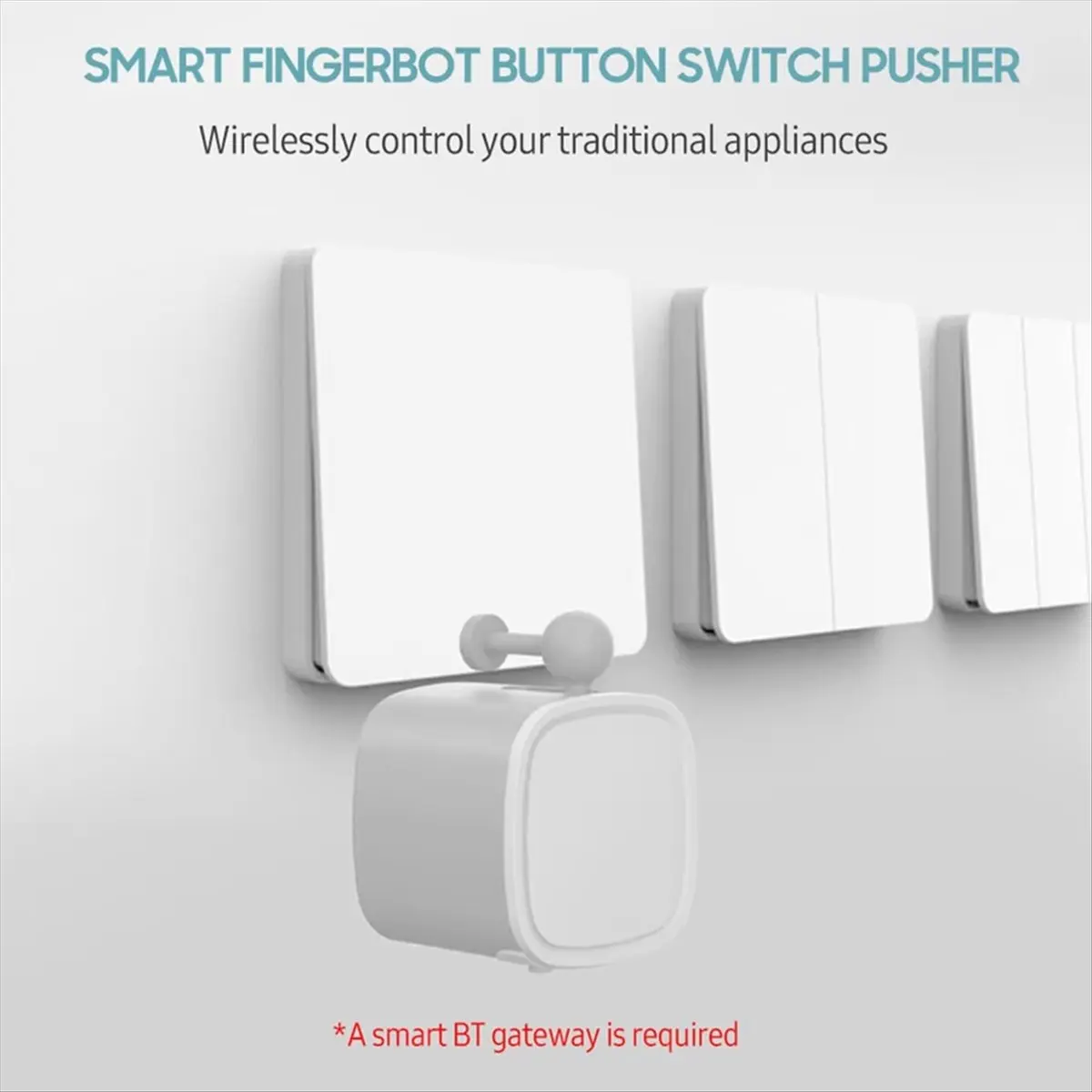 L77A Tuya Bluetooth Finger Robot Switch Button Pusher Smart Life APP Fingerbot Arms Wireless Switch Fingerbot APP Control