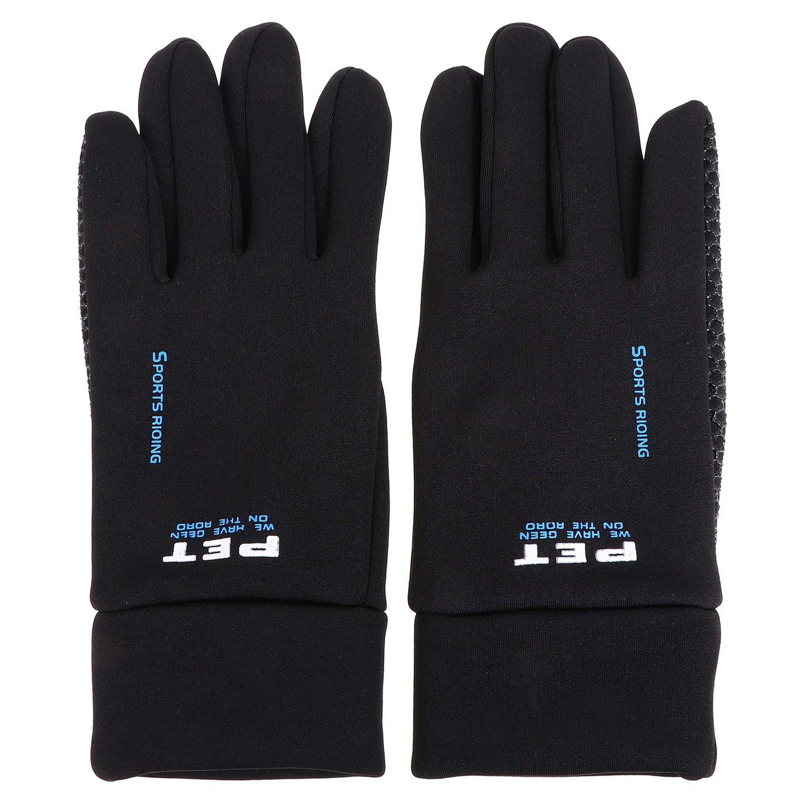 

Waterproof Windproof Gloves Riding Ski Blue Cloth Winter Outdoor Work Black Sports Telefingers Warm Full Finger Ergonomic
