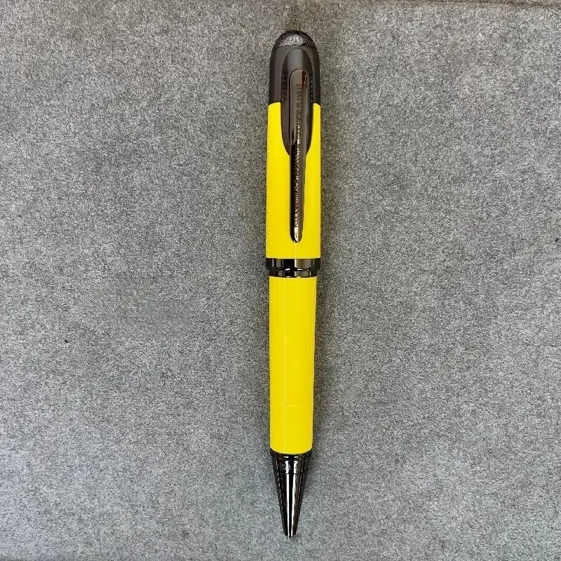 Classique Edición Limitada Mb Signature Ferr-ari Gris/Plata Clip Pistón Rojo RollerBolígrafo Tinta Pluma Estilográfica Escritura de Oficina