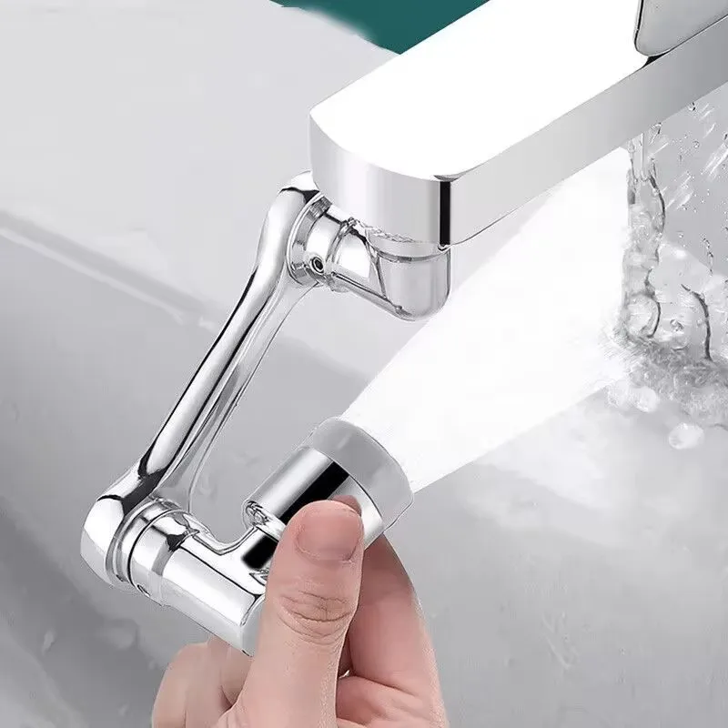 1080° Universal Rotation Faucet Extender Sprayer Head Kitchen Robot Arm Extension Faucets Mixer Aerator Bubbler Water Tap Nozzle