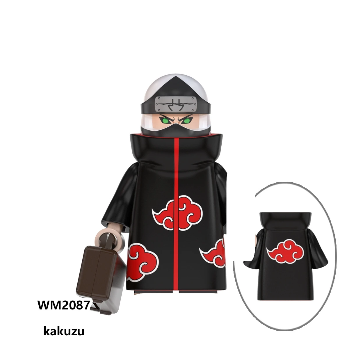Naruto Jiraiya Gaara Sasuke Uchiha Obito Itachi Mardara Kakashi Anime Mini-Bausteine Figuren WM6105 WM6106 WM6107 WM6111 WM6113