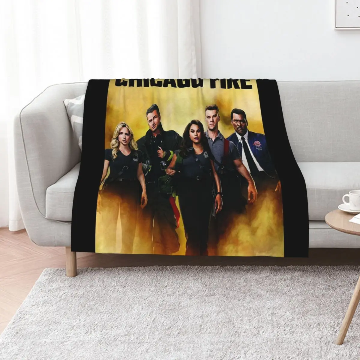 Chicago Fire one Throw Blanket anime Cute Plaid heavy to sleep Summer Beddings Designers Bed covers Blankets