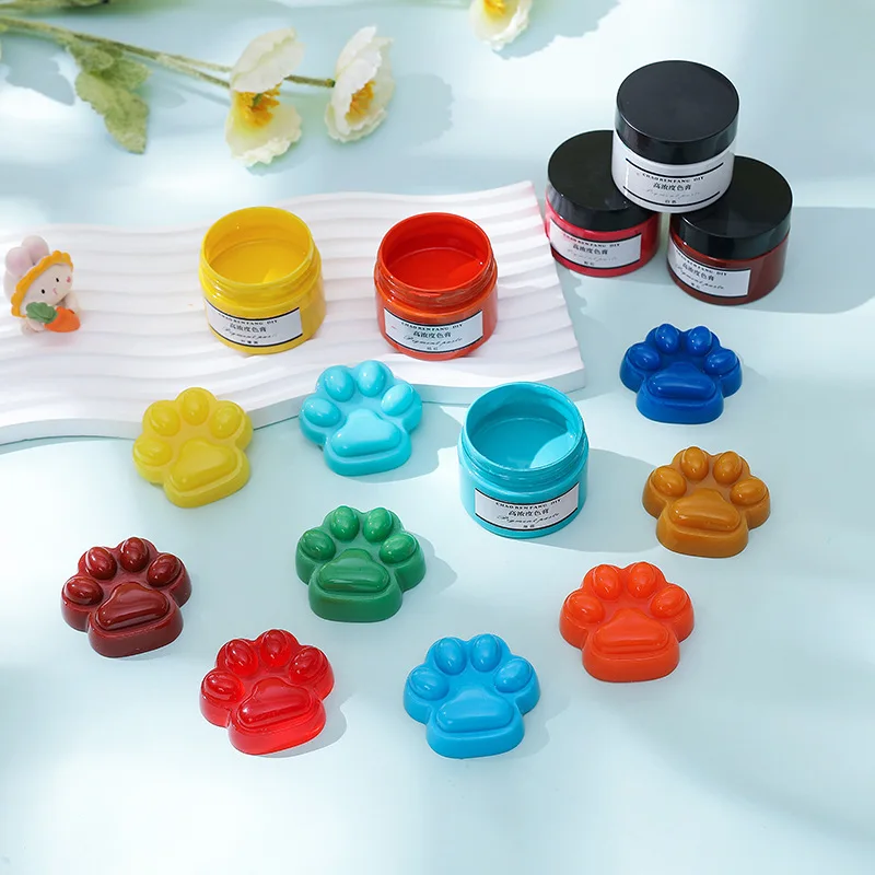 50g High Concentration Epoxy Resin Color Paste Pigment AB Resin Colorant Dye For Jewelry Making Handmade DIY Colorant Tools