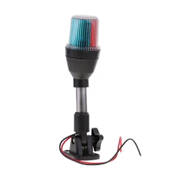 LED Navigation Light Marine Boat 3 Colors Anchor Light waterproof Underwater Yacht Light Fold Down Boat Lamp Navigation Lights