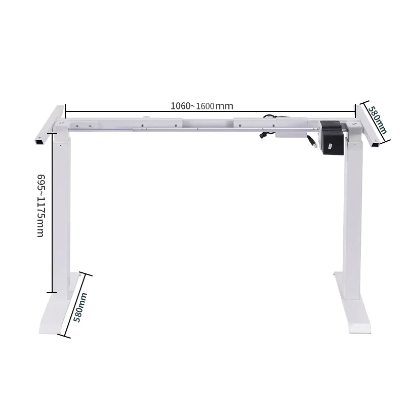 Wholesale price auto up and down table sit stand elevating computer desk frame