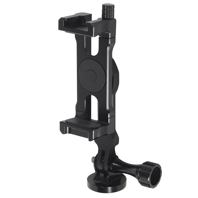 Handy-Ständer halter 360-Grad-Drehung Stativ adapter Kalt schuh 1/4 "Halterung für Smartphone Vlog Selfie Stick Lichter stehen – Detail 20