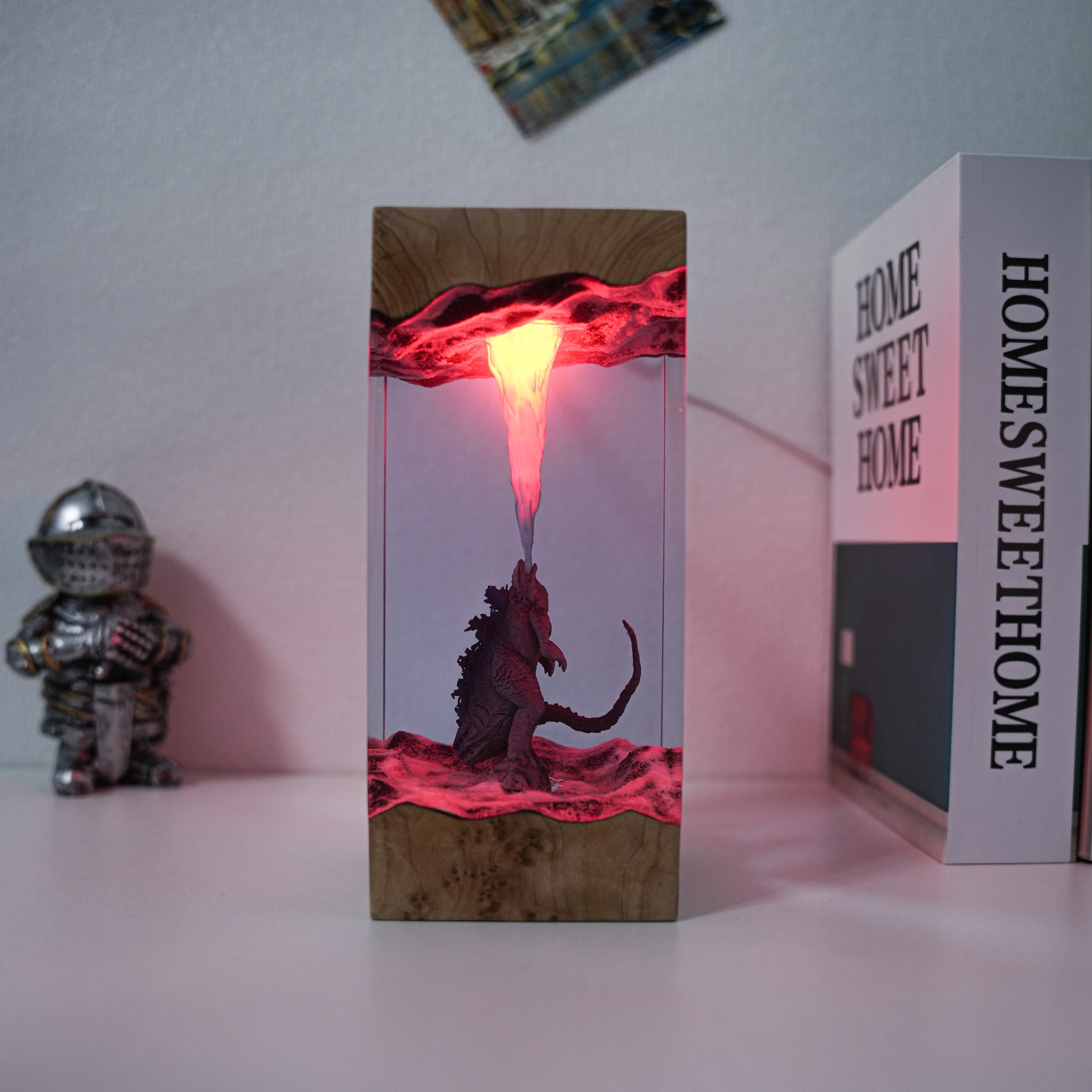 

Крутые григониты ручной работы, украшения для рабочего стола из смолы, подарки на день рождения для друзей, тема океана, ночник, игрушка, коллекционная фигурка