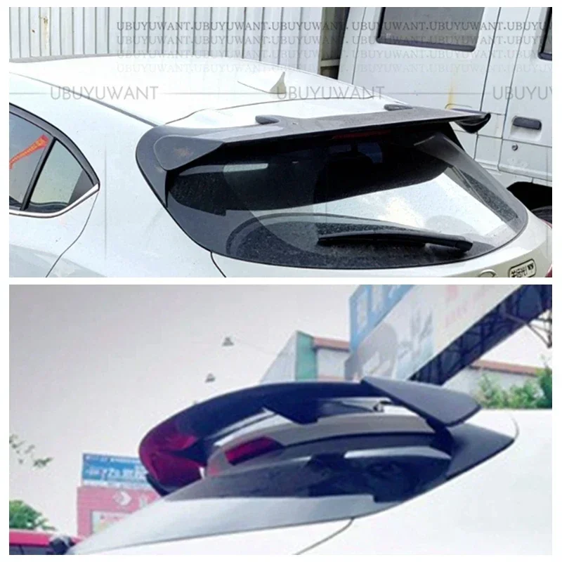 ABS Plastic Car Roof Spoiler Rear Tail Lip Wing Car Hatchback Universal For Mazda CX-5  2022 CX5 Car Wing view 3