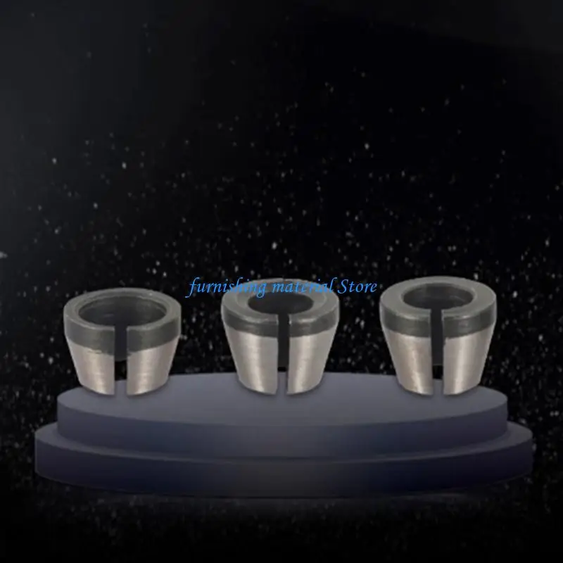 Y5GD Multiple Size Compatible Router Collet Adapter Fit Various Engraving Tool and Bit for Flexible Woodworking Applications