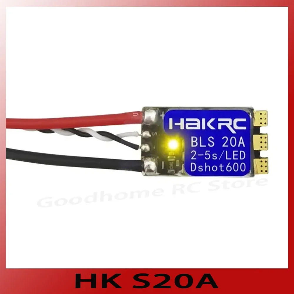 HAKRC BLS 20A color-changing LED light ESC through the machine racing FPV ESC fixed wing