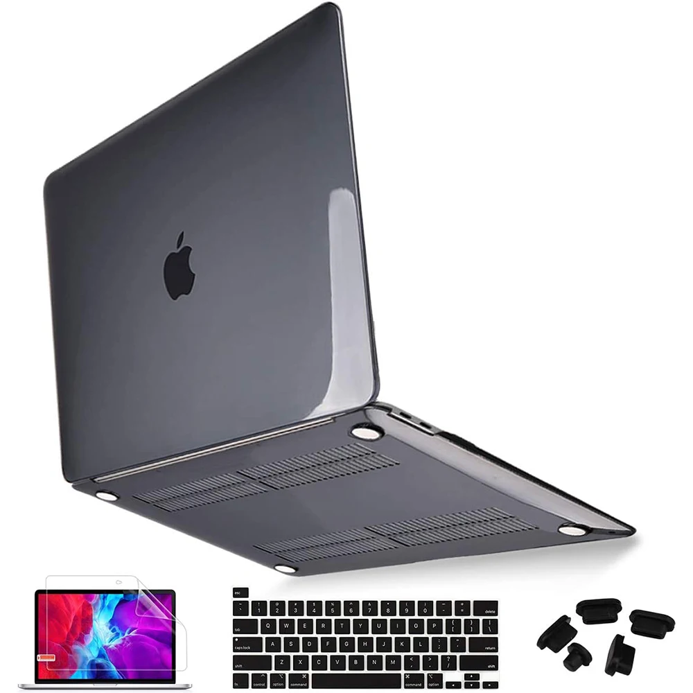 

2022 Laptop Case For Apple Macbook M1 M2 Air Pro Chip 13.6 A2681,14.2 A2442,16.2 A2485,A2337,A2338 Retina 11 12 13 15 inch Cover