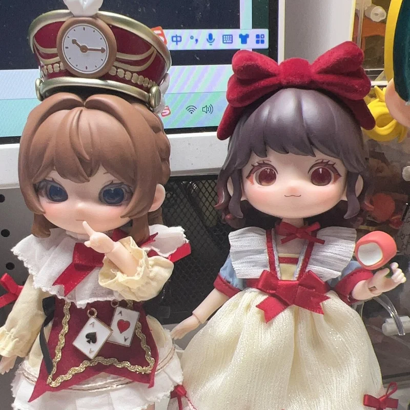 

In Stock Original Liroro Fairy House Series Ob11 1/12 BJD Action Anime Doll Toy Suitable For Collection 14cm Pvc Birthday Gifts