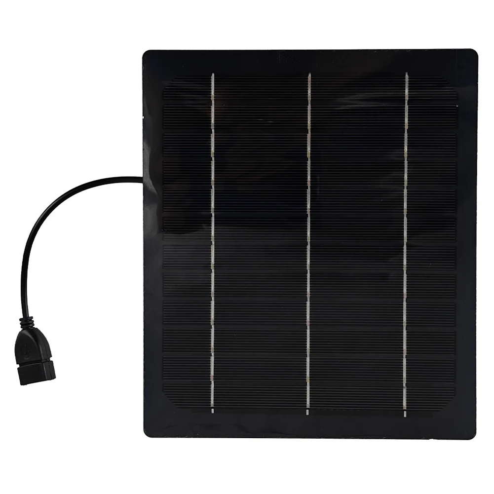 Solar Panel Fan Portable Solar Fan with USB Solar Powered Camping Fan Desk Fan for Outdoor Camping Hiking Fishing Travel