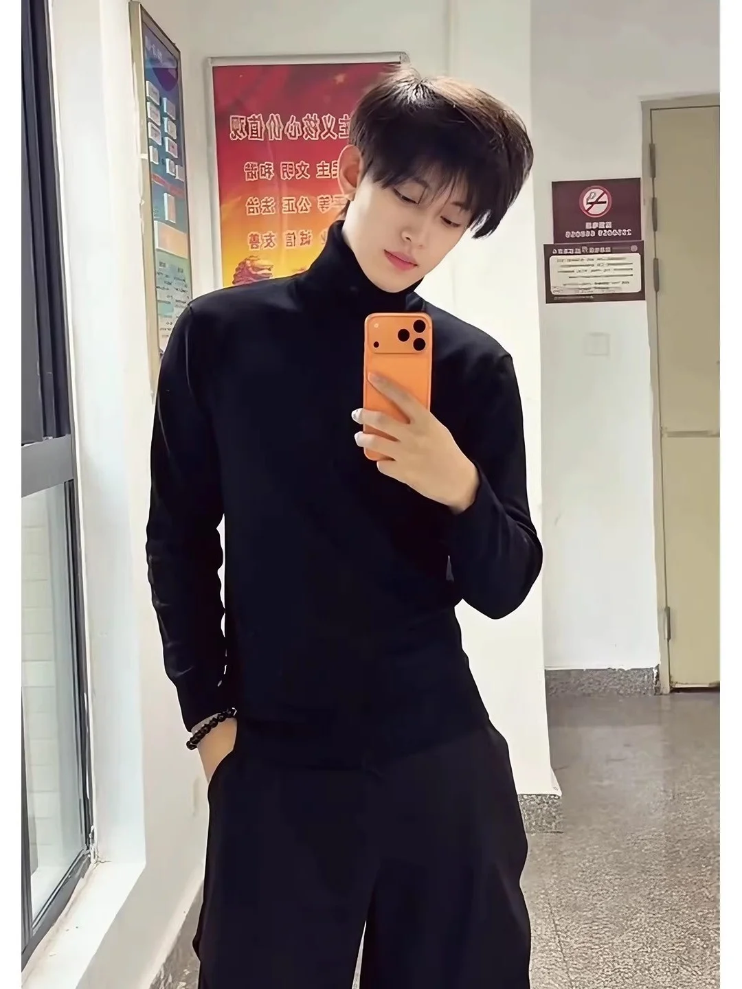 

Bla Fce Lined High Ne Knitwear Men's Winter Casual Heavyweight Nitted Sweater Cleanfit Base Layer irt Loose Fit Soft...