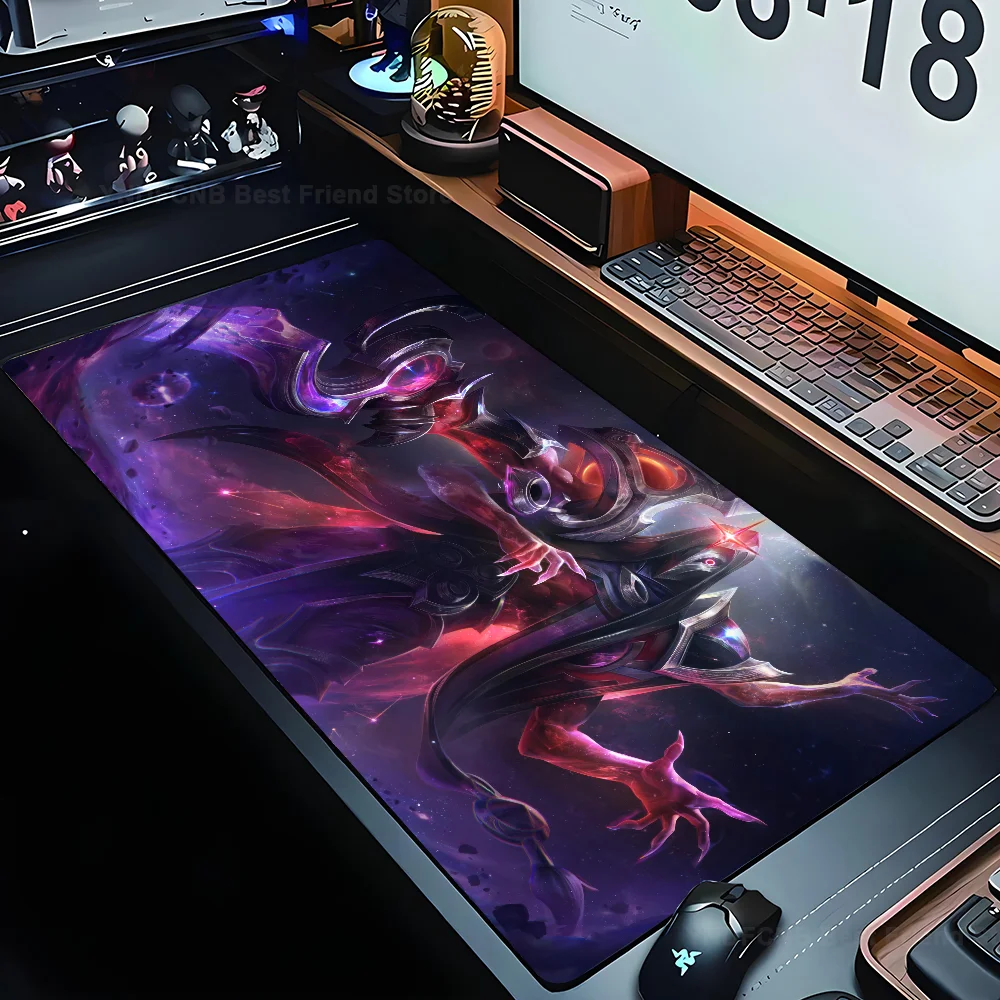 

Jhin Dark Cosmic Erasure League of Legends Mousepad Mouse Mat Desk Mat With Pad gaming accessories Prime Gaming XXL Keyboard Pad