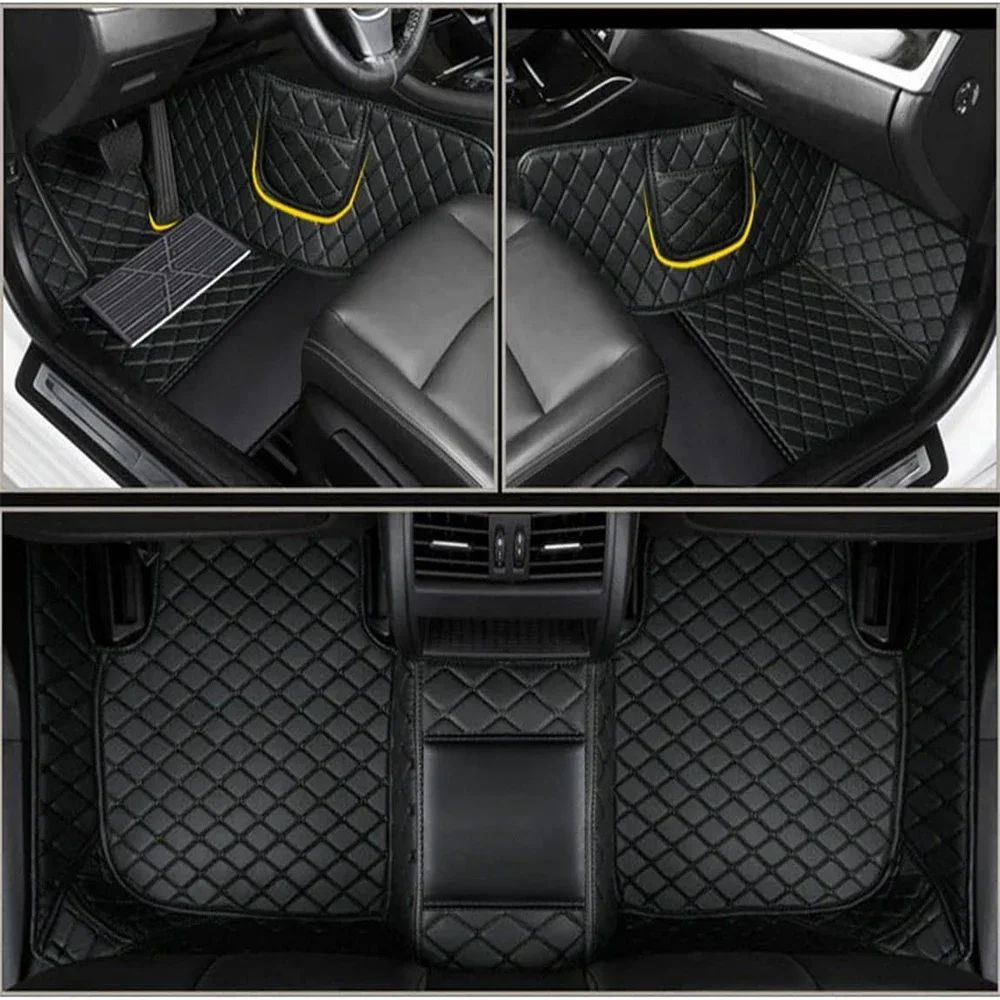 

Custom Car Floor Mats For Skoda KAMIQ Auto Leather Waterproof Carpets Foot Coche Accessorie Floor Liner