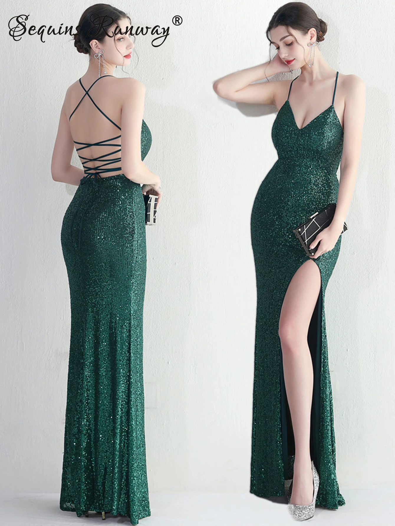Sexy Backless Maxi … - image