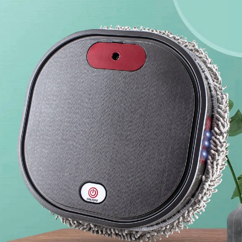 Robot de balayage électrique automatique avec pulvérisateur, vadrouille de sol, nettoyeur à vapeur, 1500 mAh