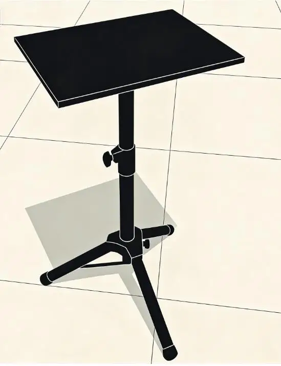 black-metal-tripod-magician-tablestage-close-up-magic-tricks-height-adjustable-street-magic-accessories-professional-magician