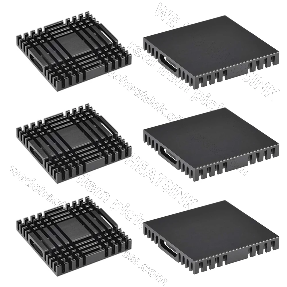 WE DO disipador de calor de 38x38x6mm sin o con almohadilla térmica Puente Sur y Norte Chipset disipador de calor de aluminio para Unidad de disco