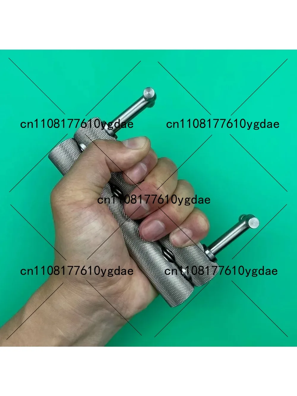 Heavy Duty Adjustable Hand Grip Strength Trainer for Finger & Forearm Exercise