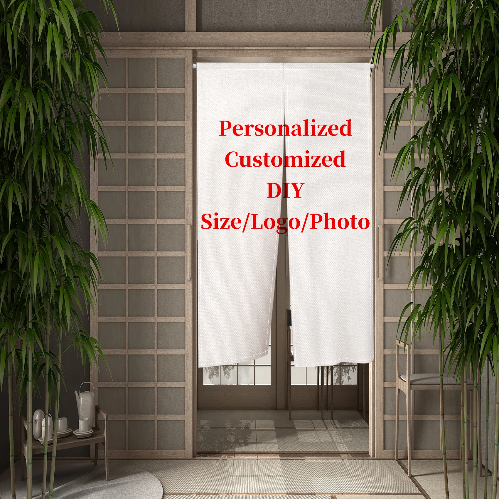 Customized Door Curtains Custom Sizes and Pictures Logo Entryway Partition Screens Special Links Japanese Curtains for Doorways