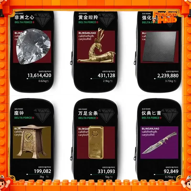 

НОВЫЙ Delta Force — стиль опорных карт, пенал, многослойное хранилище, коллекционное украшение, подарок в стиле аниме «Снова в школу»