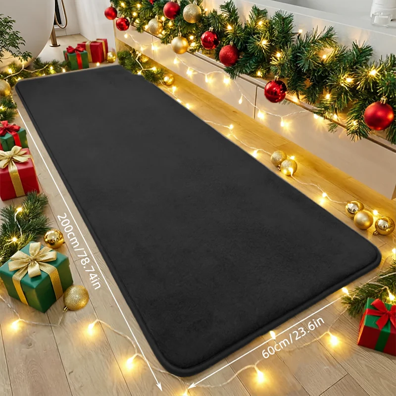 1Pc Soft and Comfortable High-Quality Coral Fleece. Simple and Elegant Design, Available in Six Colors. Large Size Luxury Memory Foam Absorbent Bathroom Mat. Anti-Slip Dot Design. Suitable for Bathroom/Kitchen/Entryway