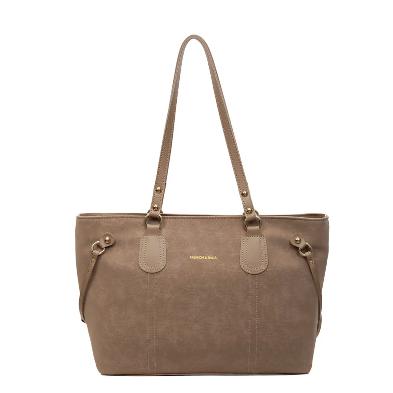 حقيبة كتف كلاسيكية واسعة لعام 2025، محفظة ركاب عصرية للنساء، حقيبة كروس ريترو، حقيبة بسيطة من اليوم إلى الليل #5