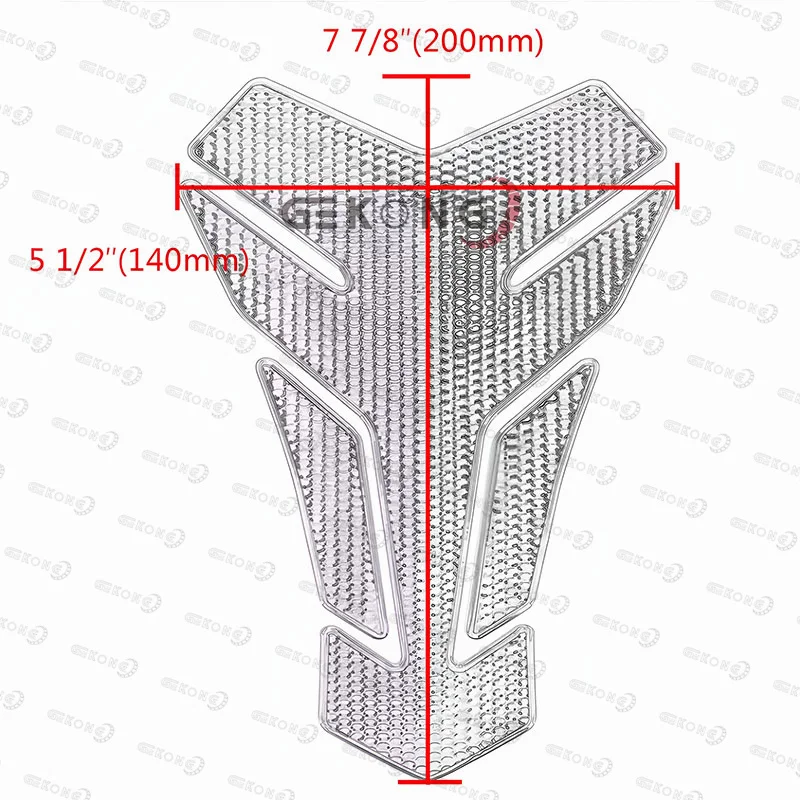 YZF R1 R1M R15 R25 R3 R6 R7 R9 YZFR1 YZF3 YZFR7 오토바이 카본 파이버 3D 연료 탱크 패드 데칼 보호 스티커