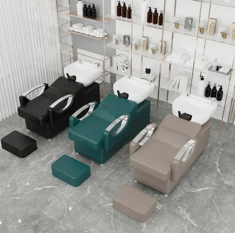 

Shampoo Washing Equipment Washbasin Hairdressing Salon Recliner Hampoo Bed Wash Hair Salon Парикмахерское Кресло Barbero