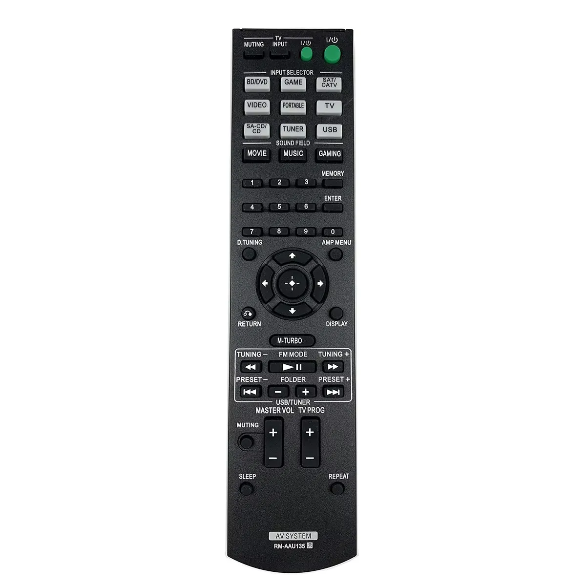RM-AAU135 Replaced Remote For Sony Home Theatre System HT-M3 HT-M5 HT-M7 STR-KM3 STR-KM5 STR-KM7 RM-AAU136 SS-MSP7M SS-CNP7M