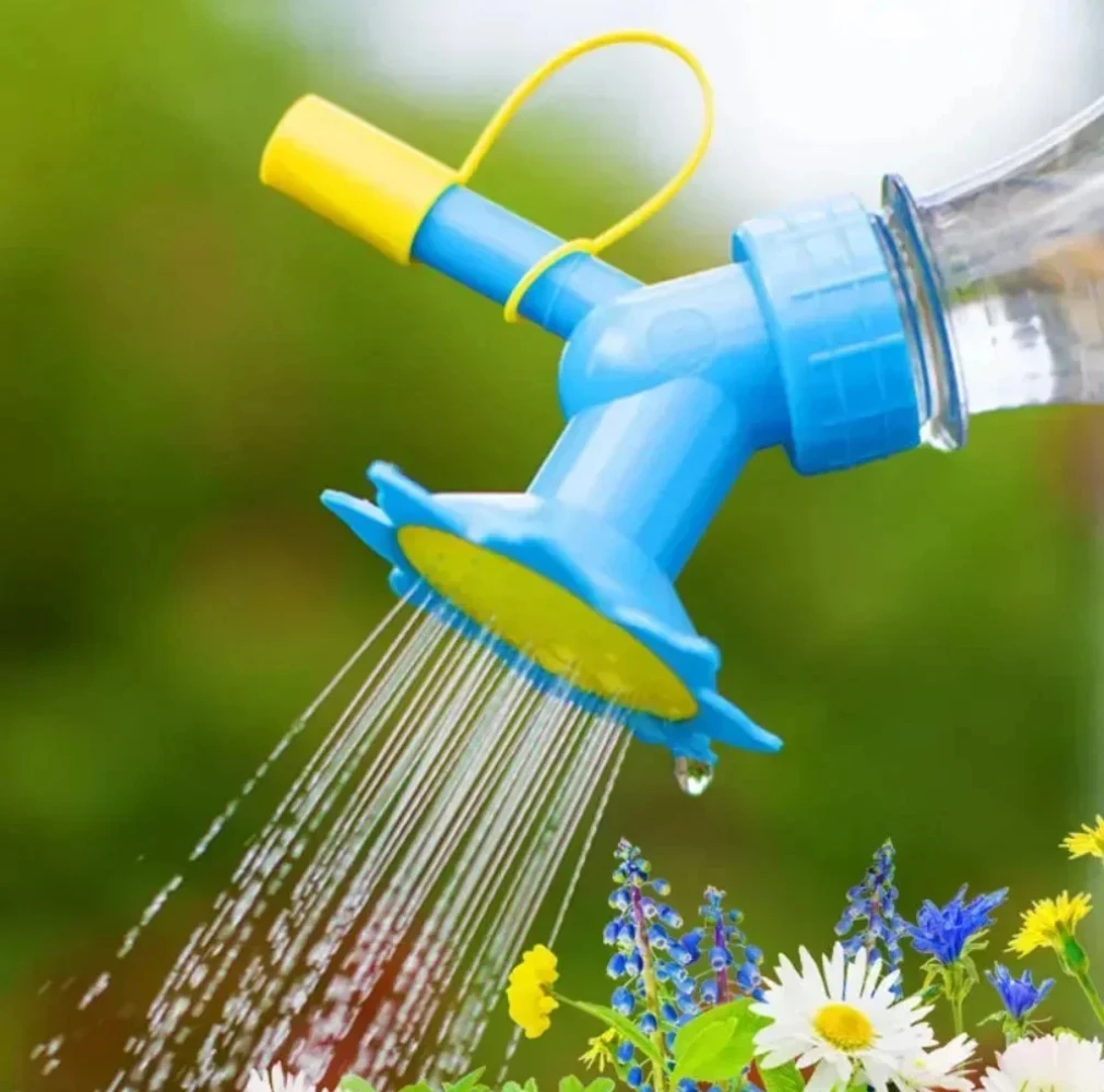 

Garden Watering Sprinkler Nozzle Flower Waterers Bottle Watering Cans Sprinkler Easy Tool Portable Garden Waterer Garden Tools