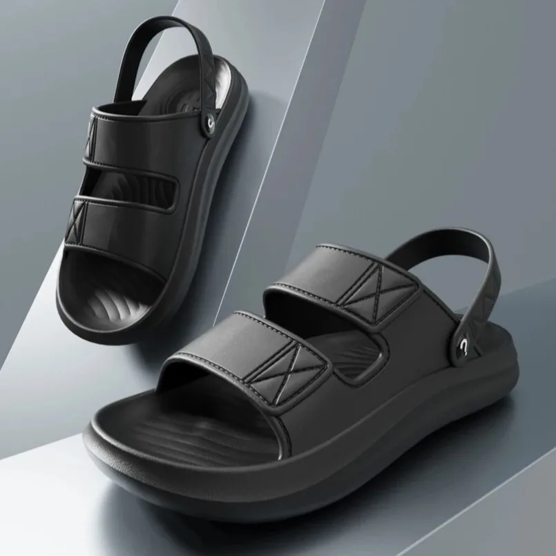 Home Sandals Men Slippers Clog EVA Flip Flop Soft Non Slip Clapper Slides Outdoor Summer Beach House  Sports Garden Driving Shoe