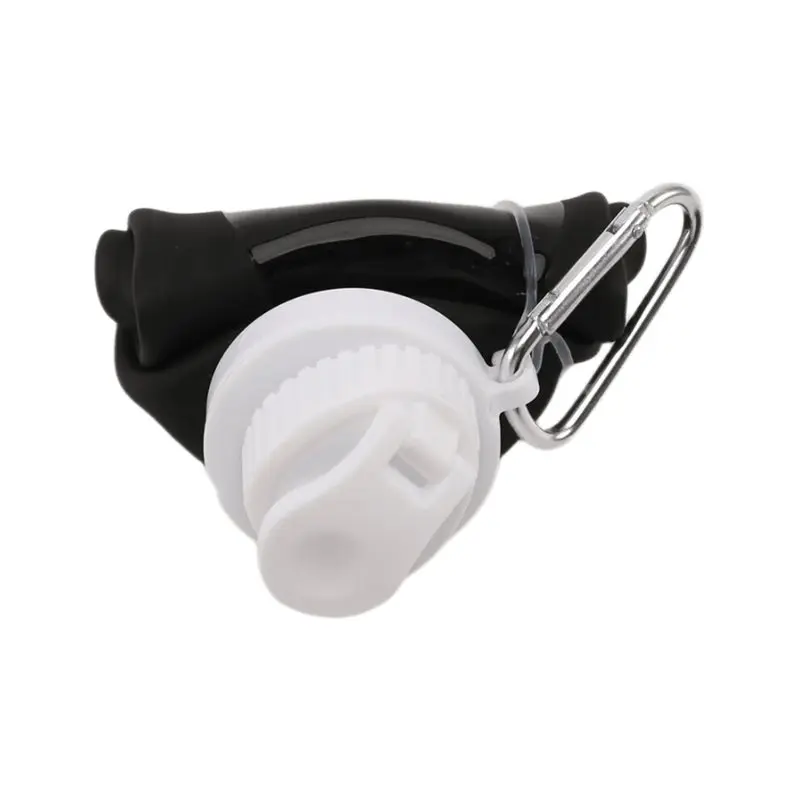 Water Bottle Foldable 500ML Folding Soft Water Bottle Outdoor Sports Water Bottle For Running Camping Hiking Cycling