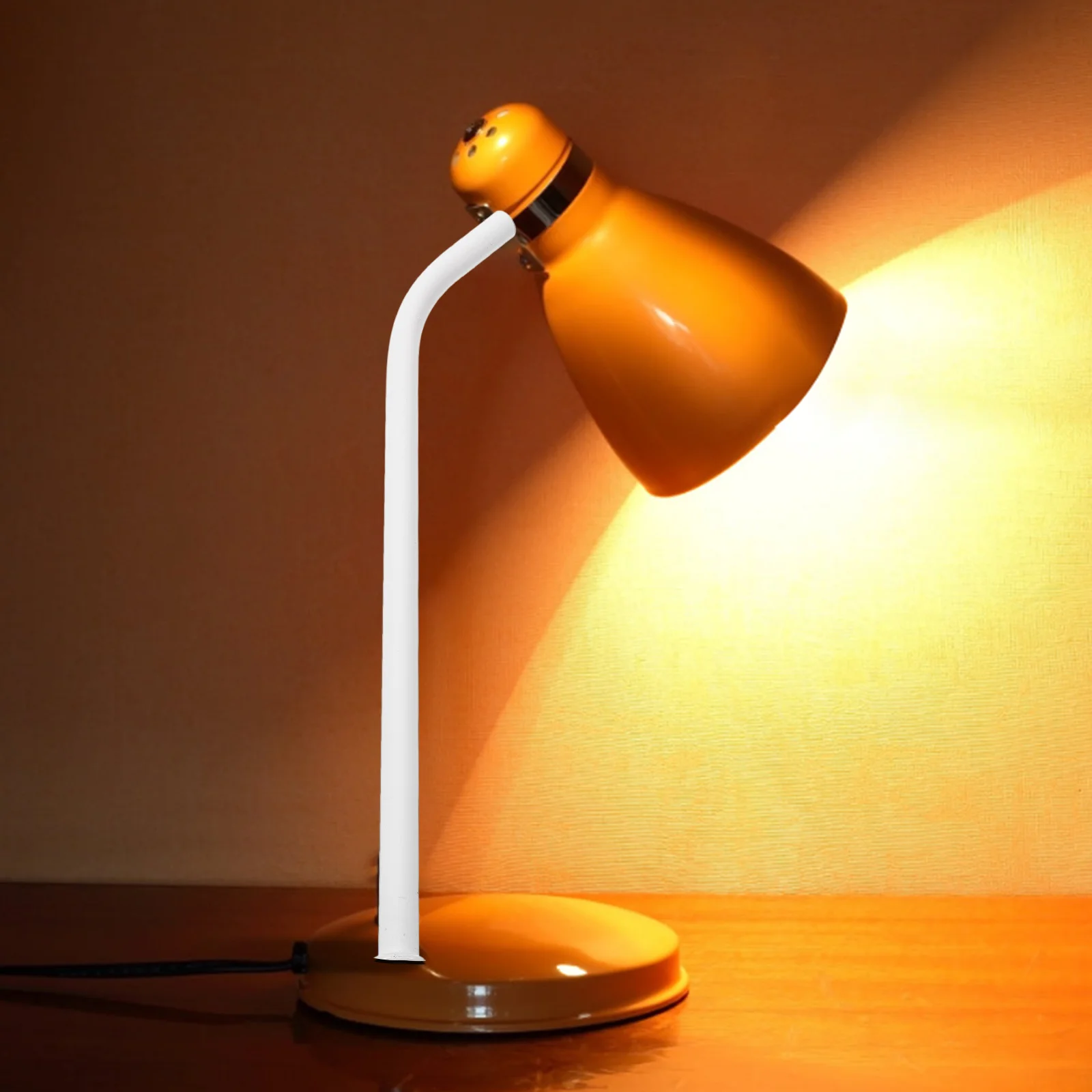 الخيوط مصباح منحني الجذعية دائم طاولة حديدية مصباح إصلاح أجزاء أنيقة تصميم أنيق تركيبة إضاءة أسفل قضبان