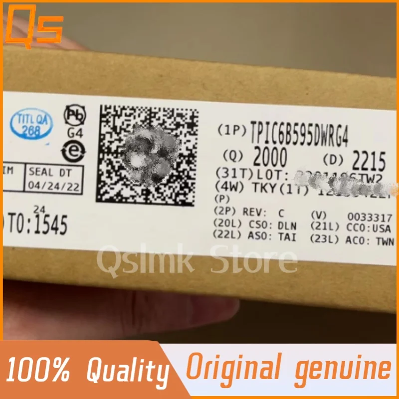 

New Original TPIC6B595DWR TPIC6B595 SOP-20 Power driver