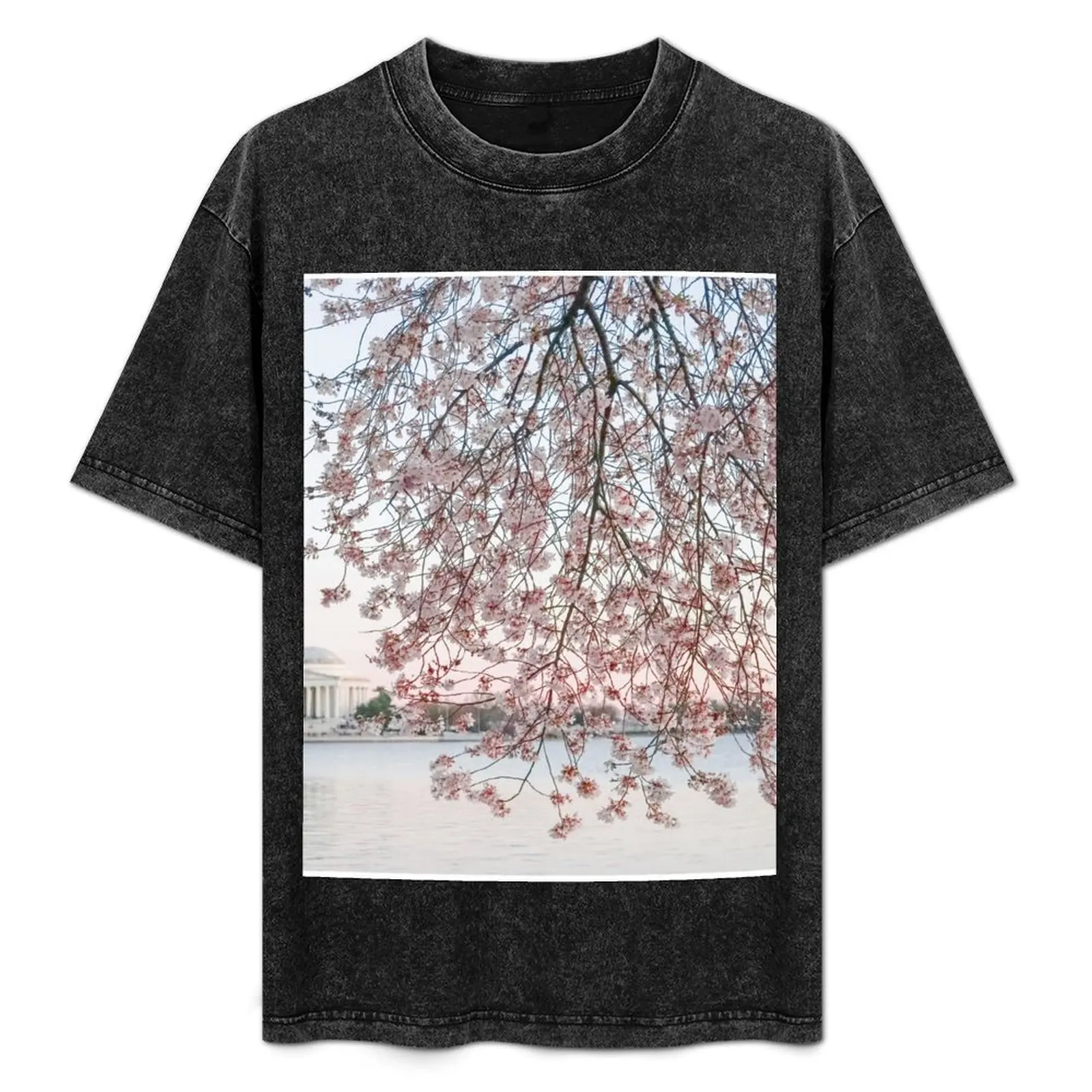 

Washington D.C. Blossoms T-Shirt Casual Loose Fit Short Sleeve T-Shirt