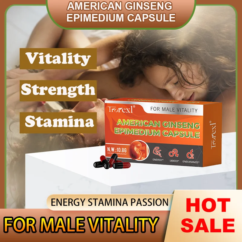 Best For Men Natural American Ginseng Epimedium Capsule