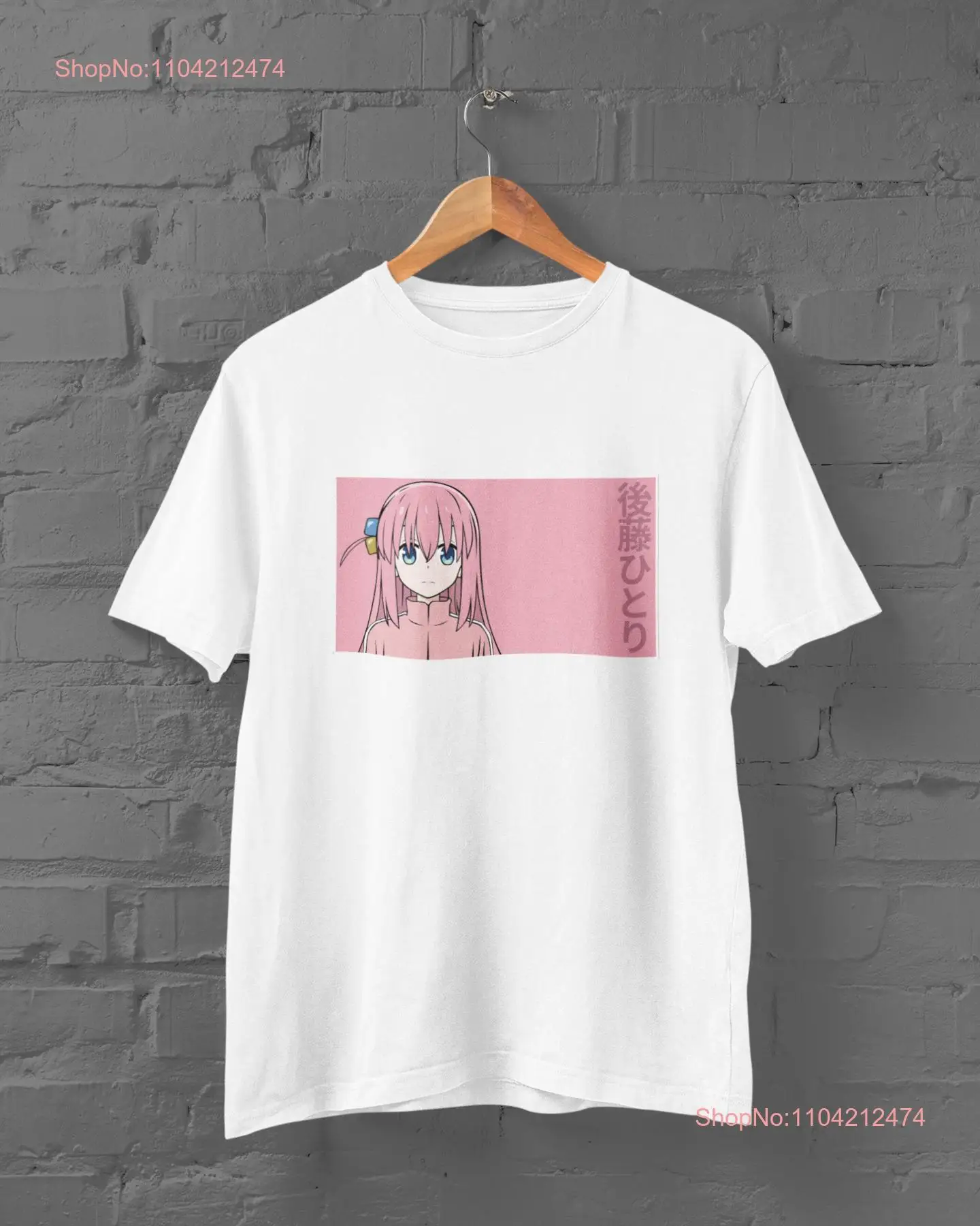 Kesoku Band T Shirt Bocchi the Rock Anime s Kawaii long or short sleeves