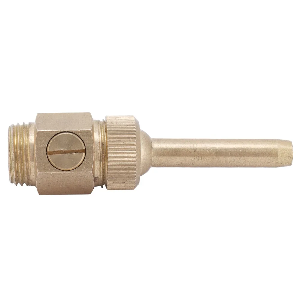 G1/2 / G3/4 / G1 Male Thread Fountain Nozzle Brass Gold Pond Sprinkler Adjustable Easy Installation Fountain Spray Nozzle
